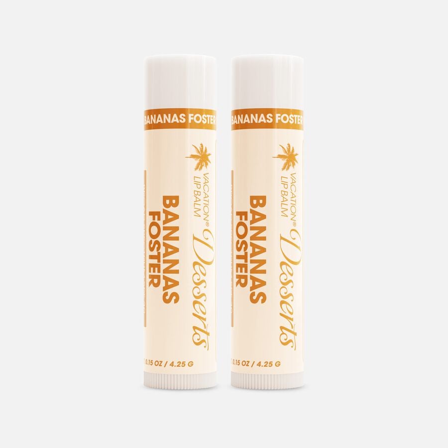 Vacation Bananas Foster Lip Balm Sunscreen, SPF 30, 0.15 oz. (2-Pack), , large image number 0