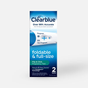 Clearblue Flip and Click Pregnancy Test, 2 ct.