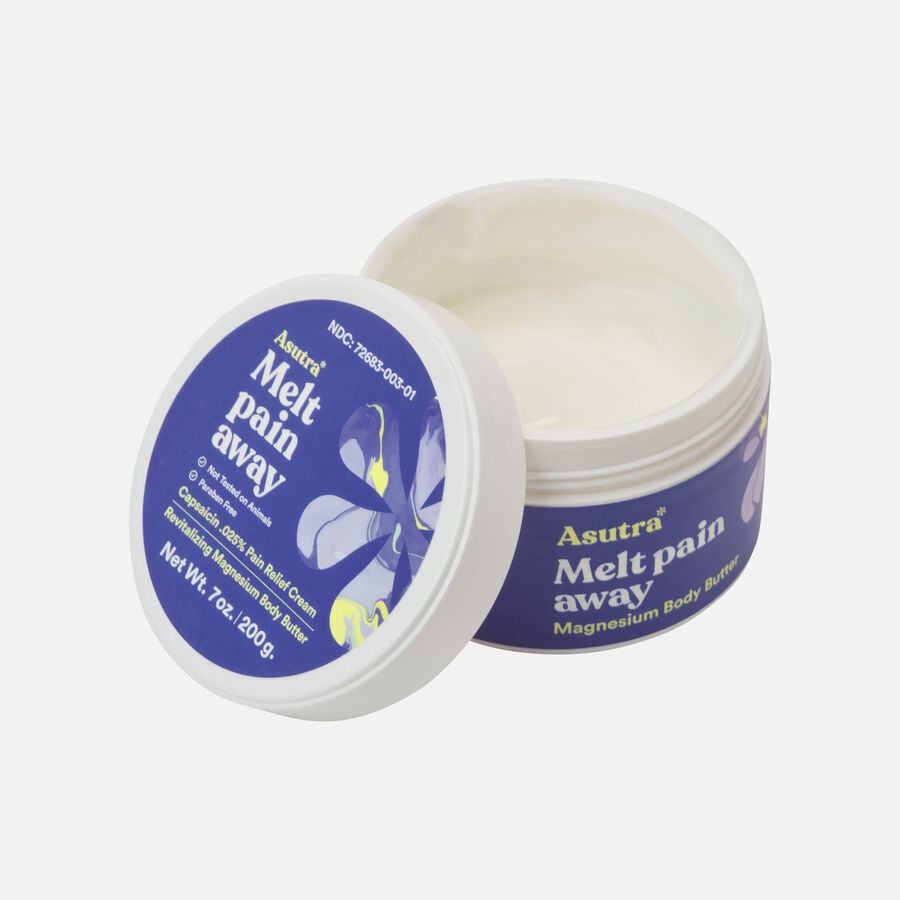 Asutra Melt Pain Away Magnesium and Capsaicin Body Butter, , large image number 1