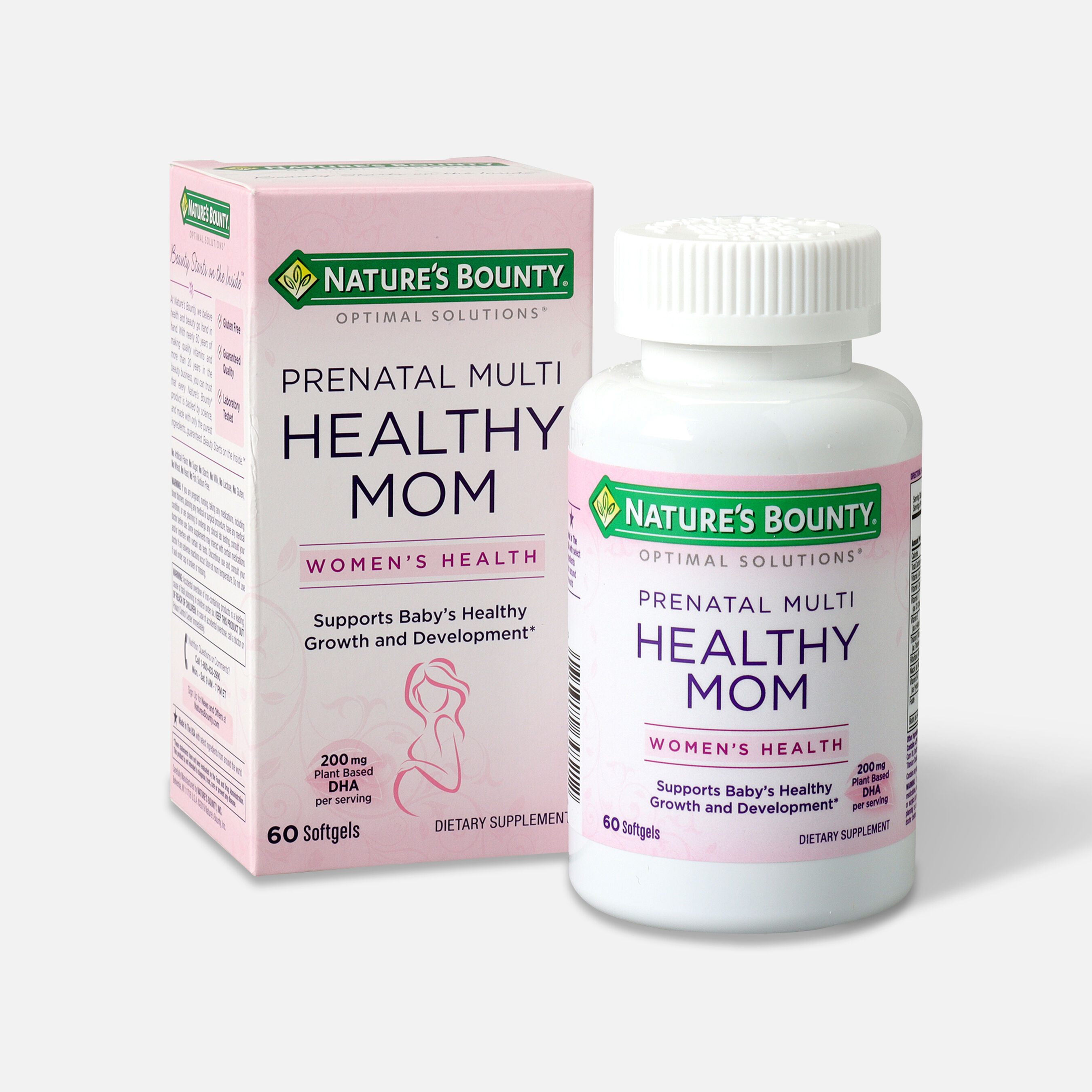 Optimal Solutions Healthy Mom Prenatal Multi Softgels, 60 Ct