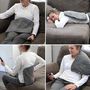 DMI Digital Heating Pad with Moist Heat Insert, Dark Gray, 12" x 15", , large image number 1