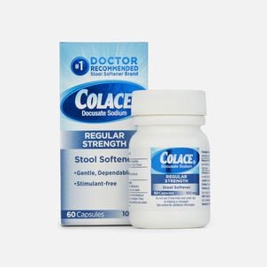 HSA Eligible Colace Stool Softener Laxative 100 mg, Capsules, 60 ct. | HSA  Eligible