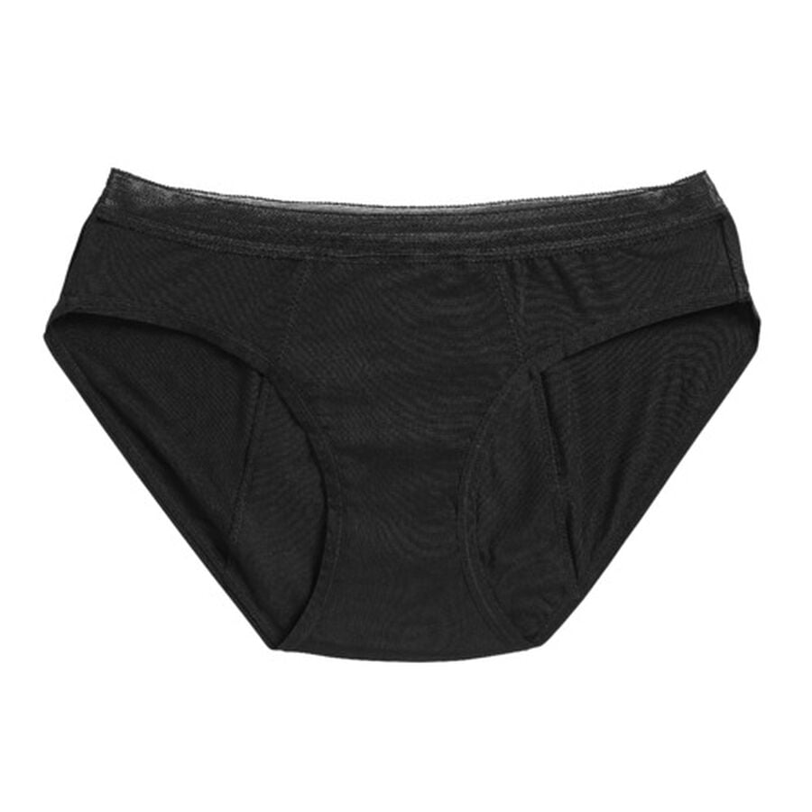 HSA Eligible Caring Mill™ Hiphugger Period UnderwearBlack HSA Eligible
