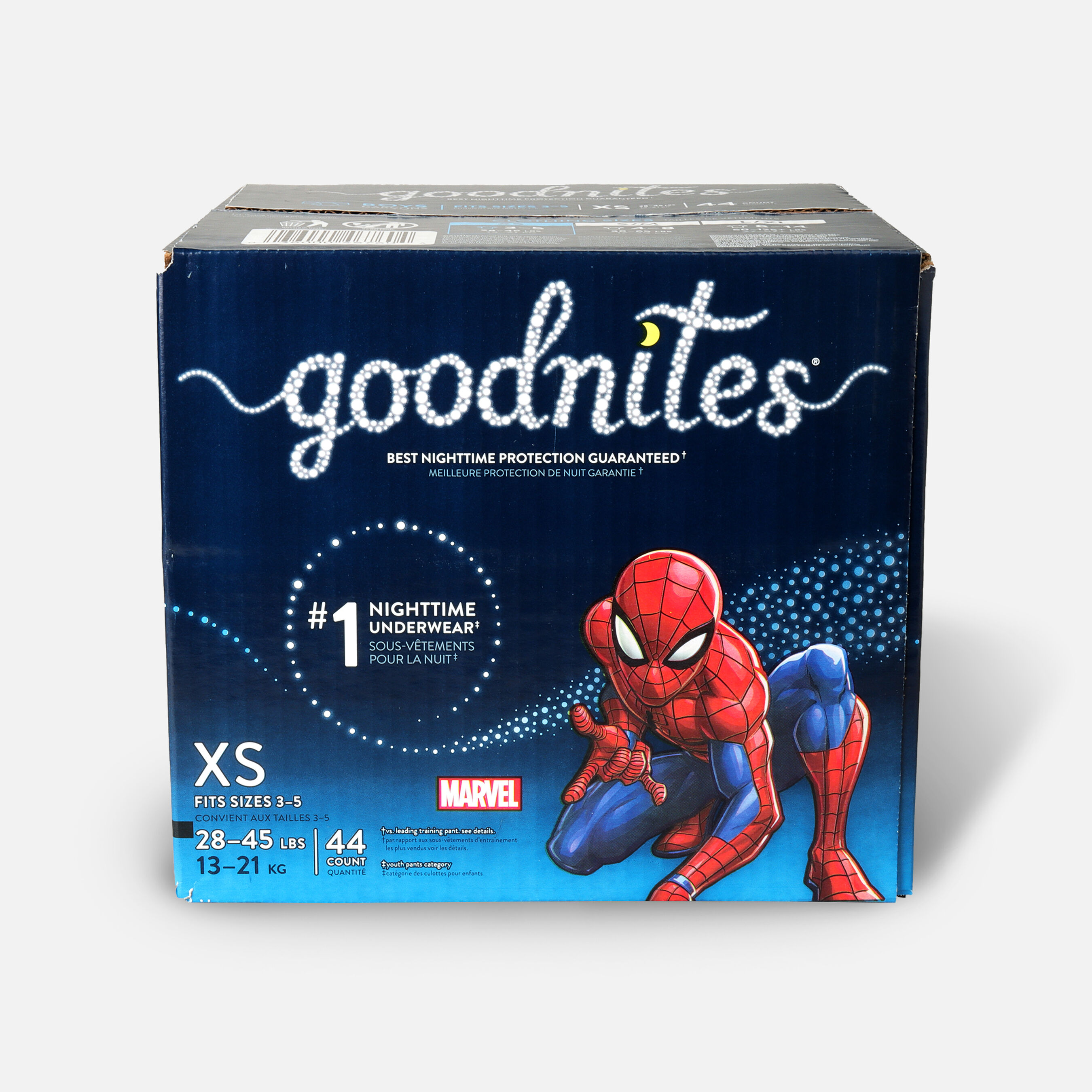 HSA Eligible Goodnites Boy's Youth Pants, 44ct HSA Eligible