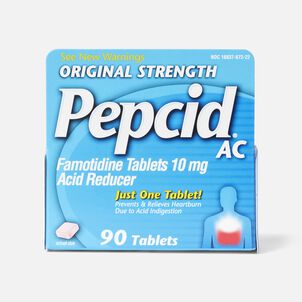 Pepcid AC Acid Reducer Original Strength Tablets, 90 ct.