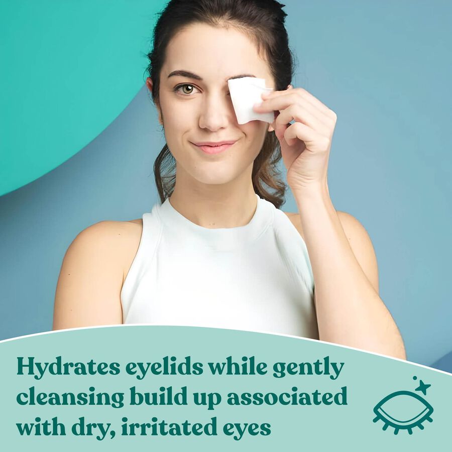 Bausch + Lomb BioTrue Micellar Eyelid Cleansing Wipes, 30 ct., , large image number 1
