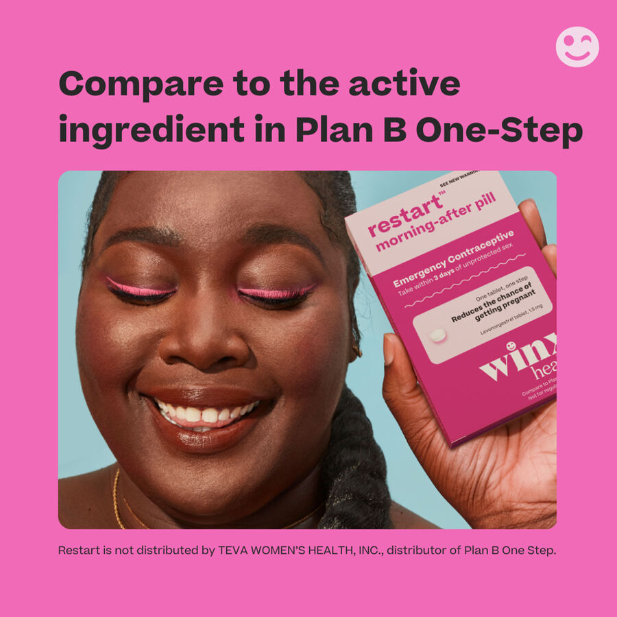 Winx Health Restart Emergency Contraceptive Morning After Pill, 1 ct., , large image number 3