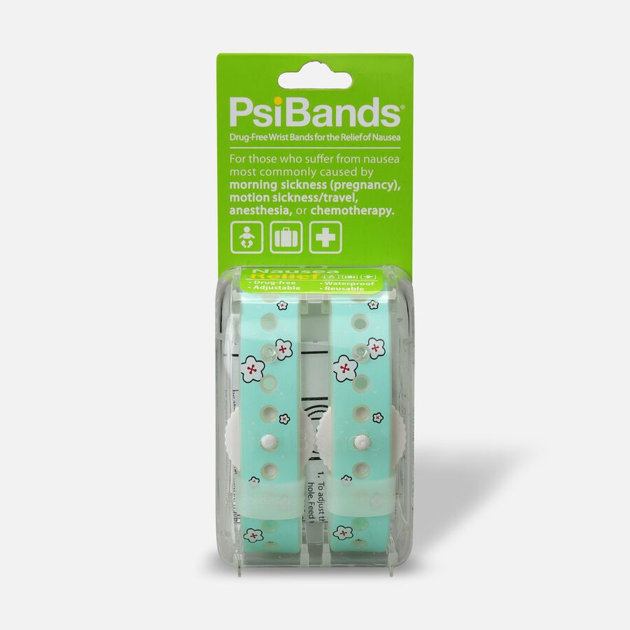 Psi Bands Nausea Relief Wrist Bands - Cherry Blossom, Cherry Blossom, large image number 0
