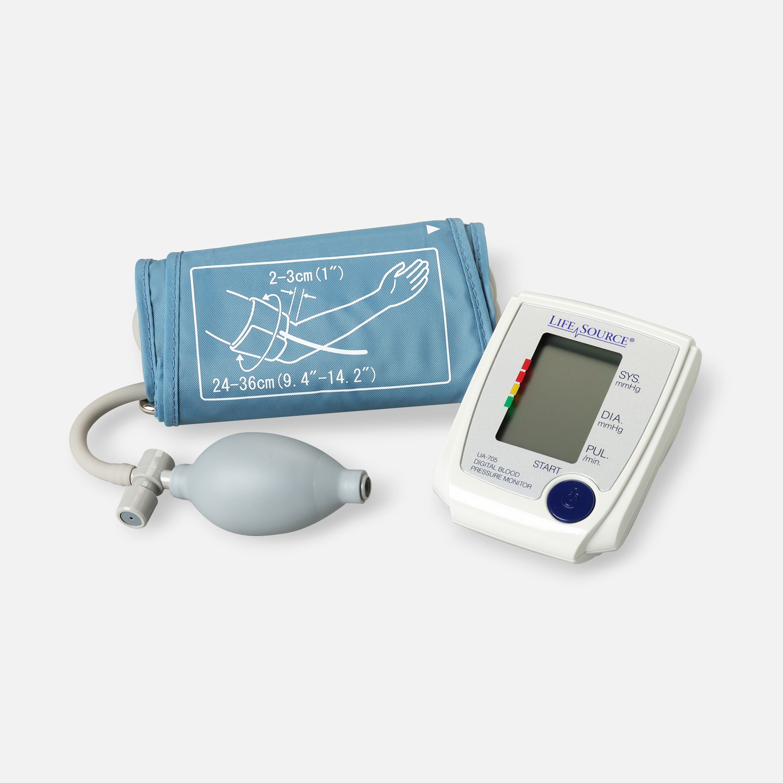 A&D Medical UA705V Advanced Manual Inflate BP Monitor with Medium Cuff