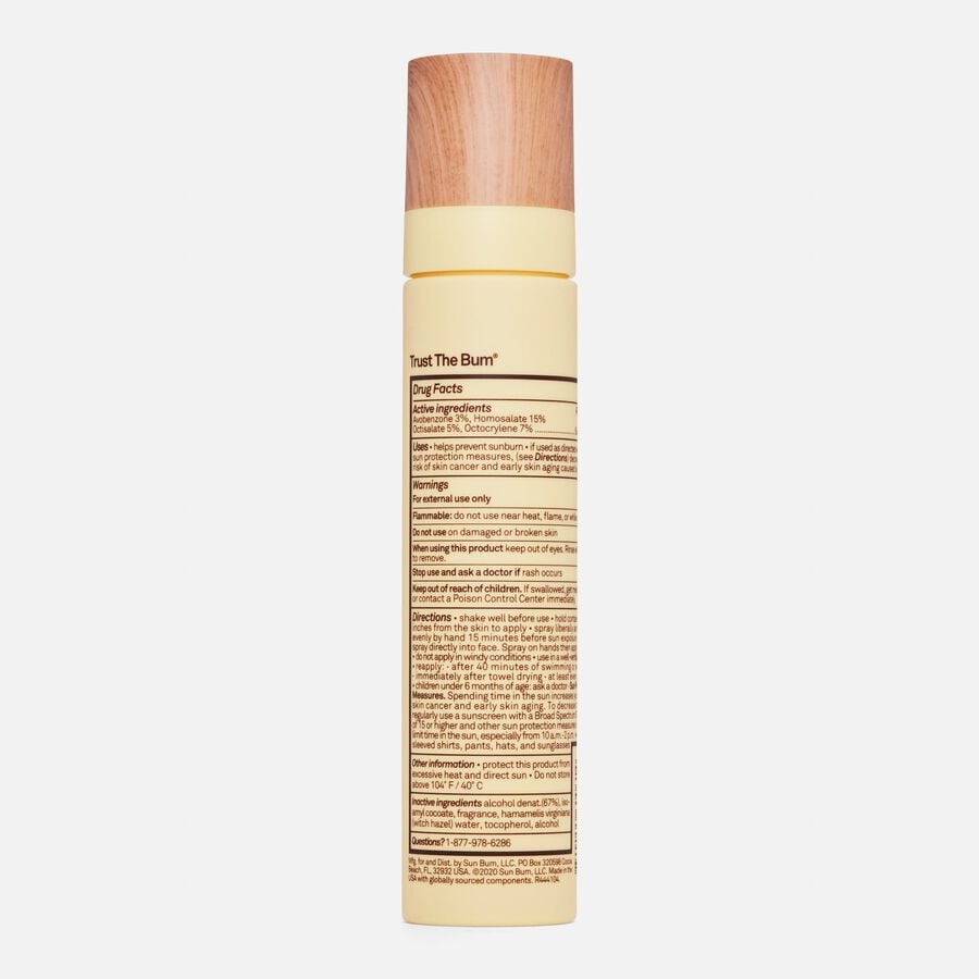 Sun Bum Face Mist, SPF 45, 3.4 oz., , large image number 1