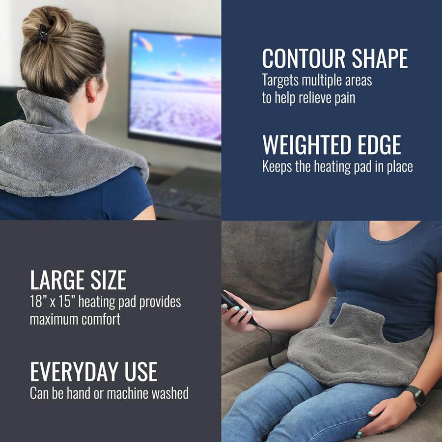 DMI Neck Electric Heating Pad, , large image number 1