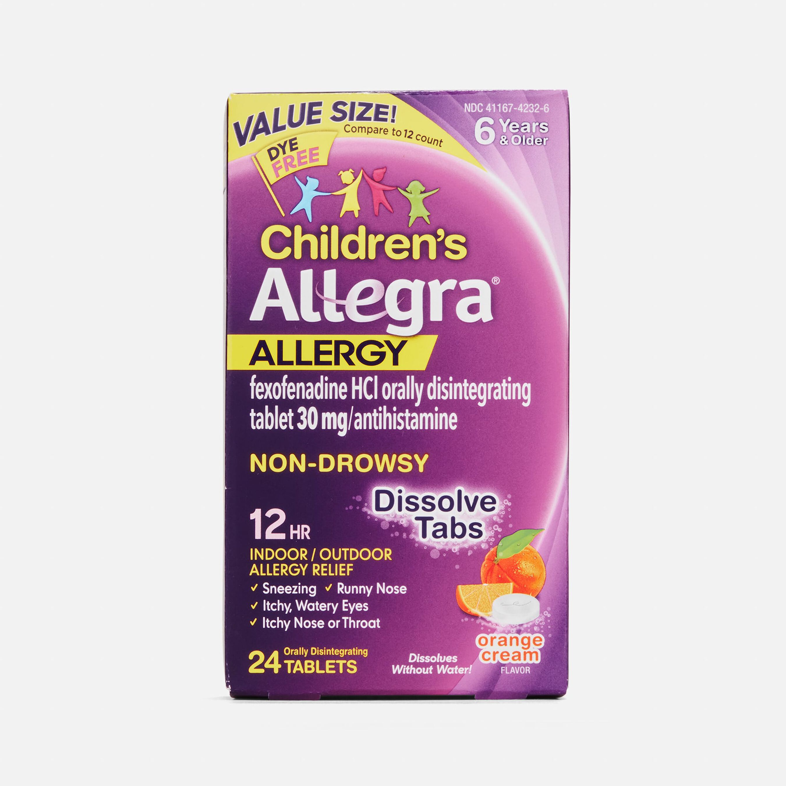HSA Eligible Children's Allegra Allergy 12 Hour NonDrowsy Dissolve