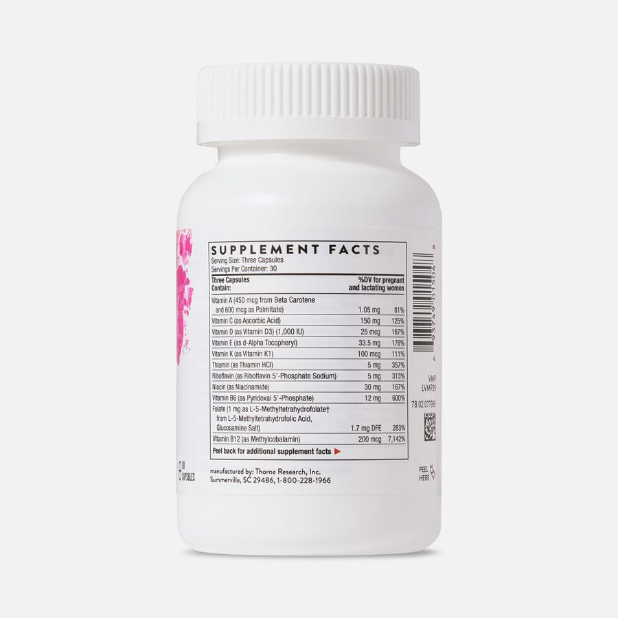 Thorne Basic Prenatal Capsules, 90 ct., , large image number 1