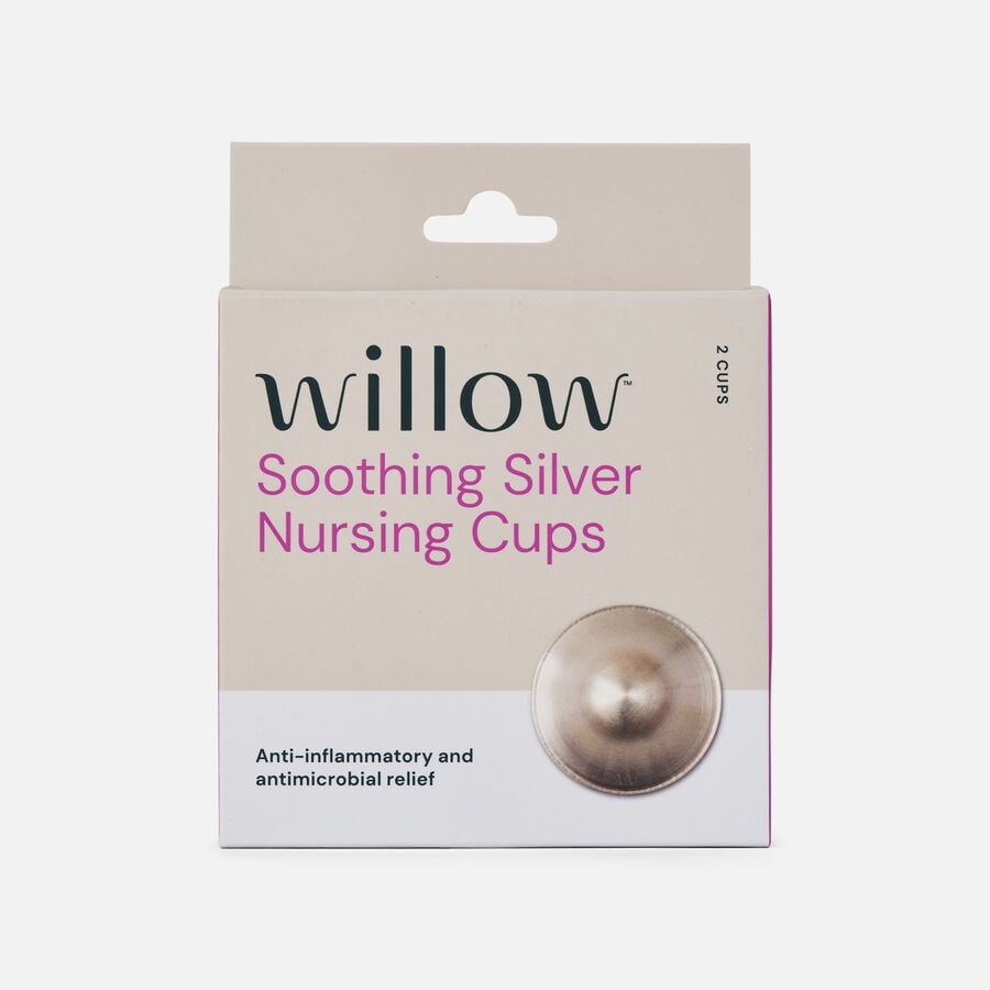 Willow Soothing Silver Nursing Cups, 2 ct., , large image number 0