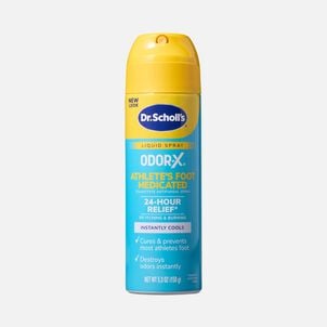 Dr. Scholl&rsquo;s Odor-X Athlete&rsquo;s Foot Instant Cool Medicated Liquid Spray, 5.3 oz.