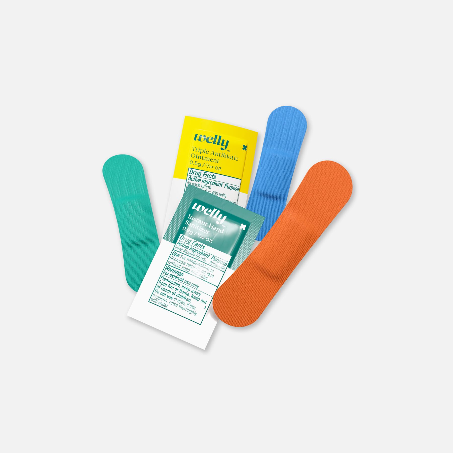 HSA Eligible Welly Quick Fix Kit First Aid Travel Kit 24 ct. HSA