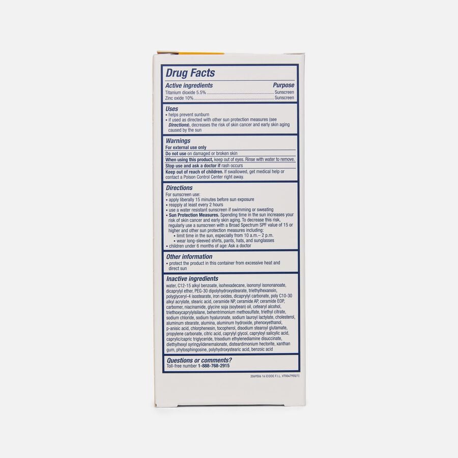 CeraVe Mineral Tinted Face Sunscreen SPF 30, Medium Sheer, 1.7 oz., Medium, large image number 1