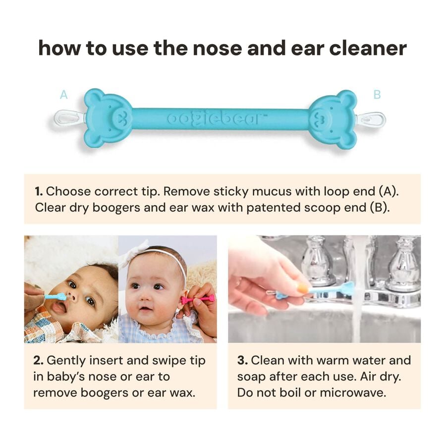 Oogiebear Infant Nose and Ear Cleaner, , large image number 2