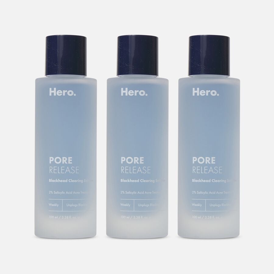 Hero Cosmetics Pore Release Blackhead Clearing Solution, 100 ml (3-Pack), , large image number 0