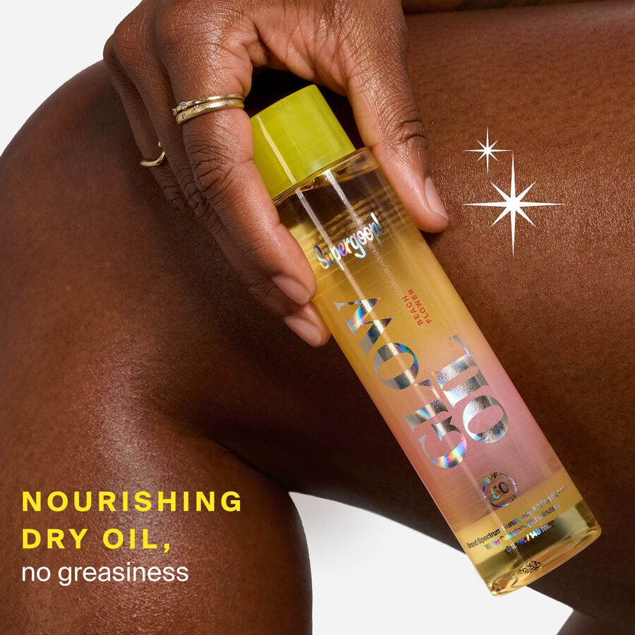 Supergoop! Limited Edition Glow Oils, Beach Flower, SPF 50, , large image number 3