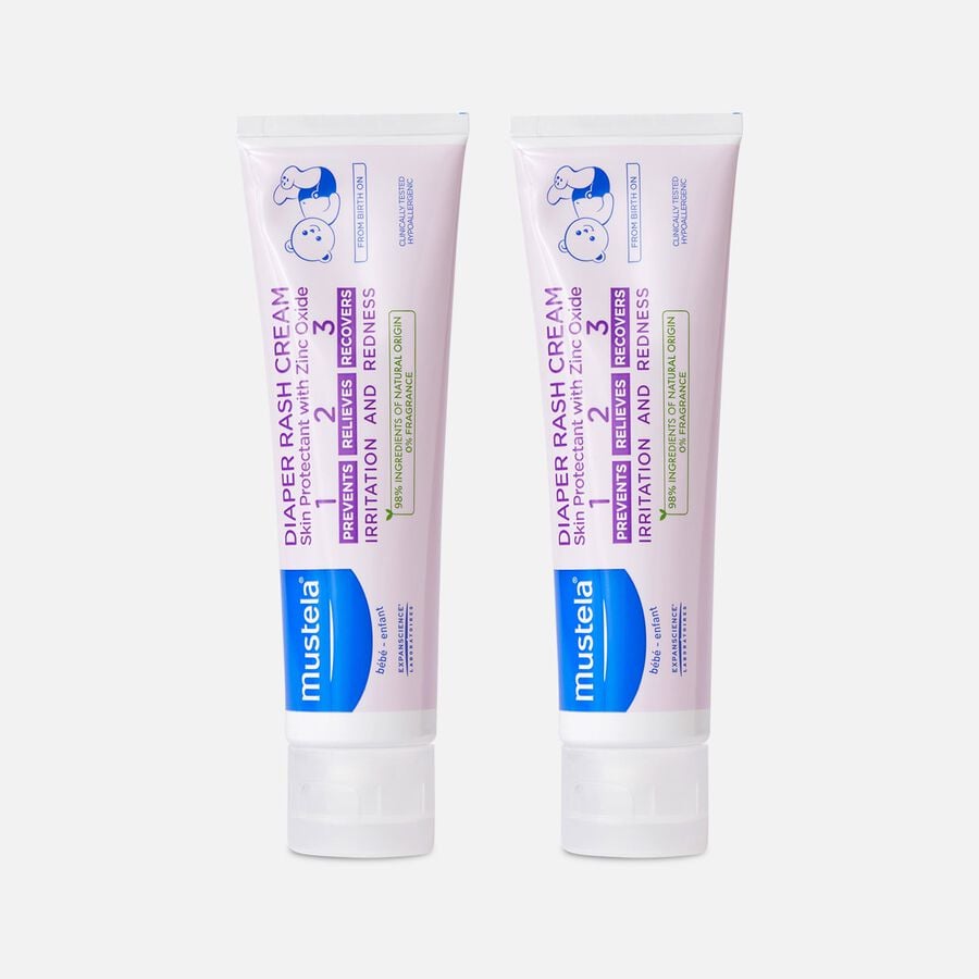 Mustela Diaper Rash Cream, 3.8 oz. (2-Pack), , large image number 0