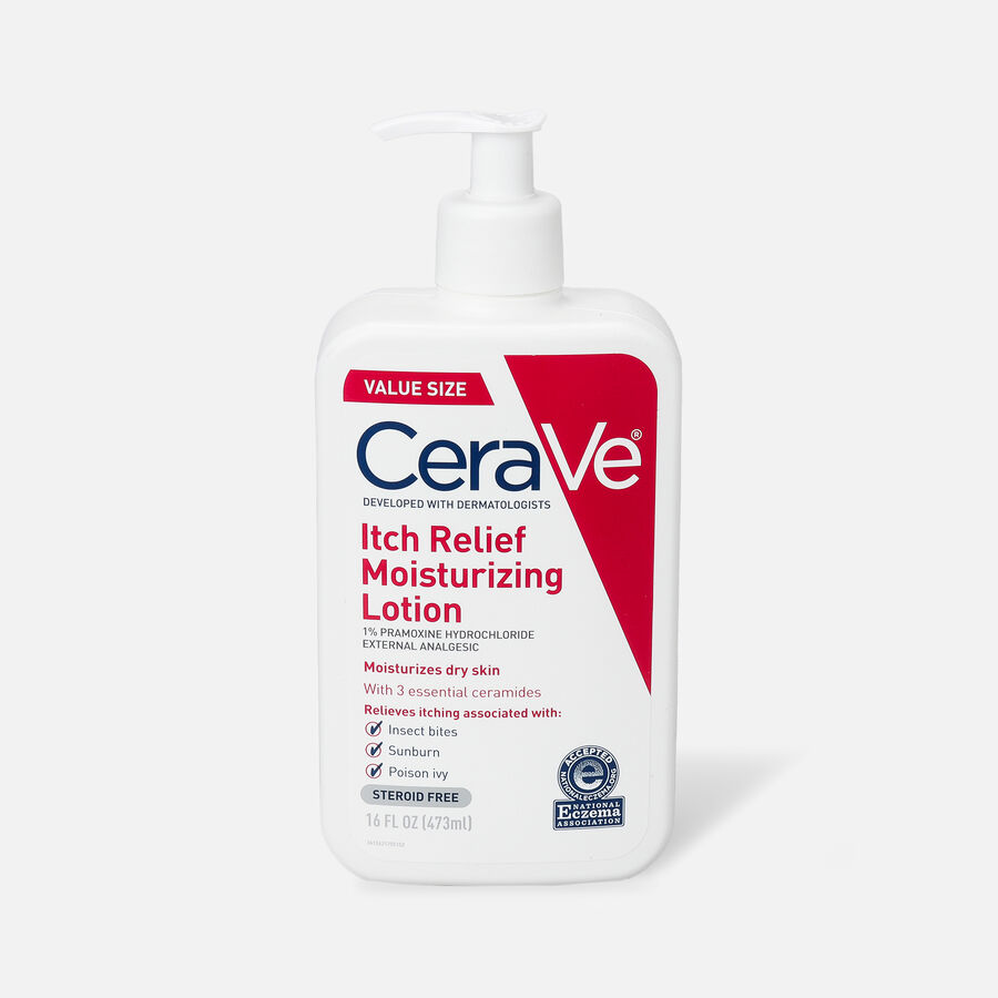 CeraVe Moisturizing Lotion for Itch Relief, , large image number 0