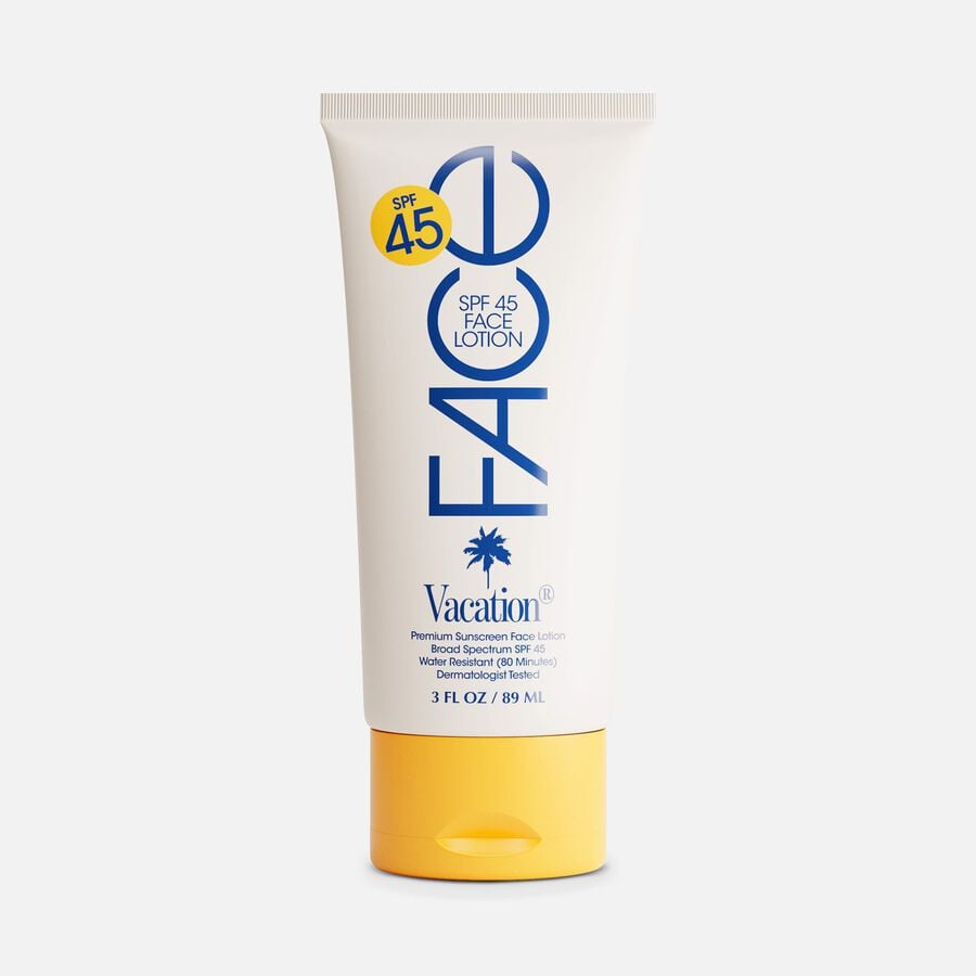 Vacation Classic Face Lotion SPF 45, 3 fl. oz., , large image number 0