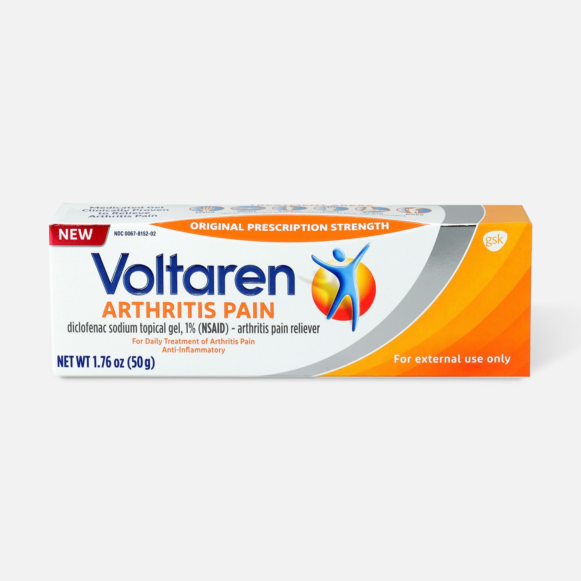 Voltaren Arthritis Pain Gel, 1.76 Oz