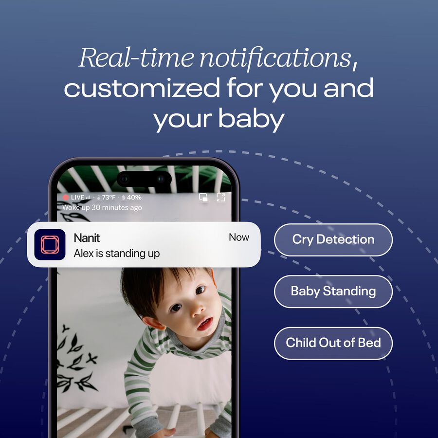 Nanit Pro Camera & Wall Mount Baby Monitor, , large image number 3
