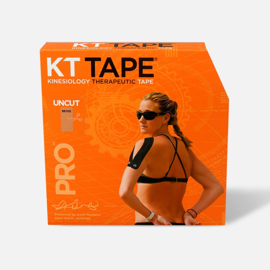 KT Tape Pro Jumbo Beige Tape, Uncut, 125 feet, , large image number 0