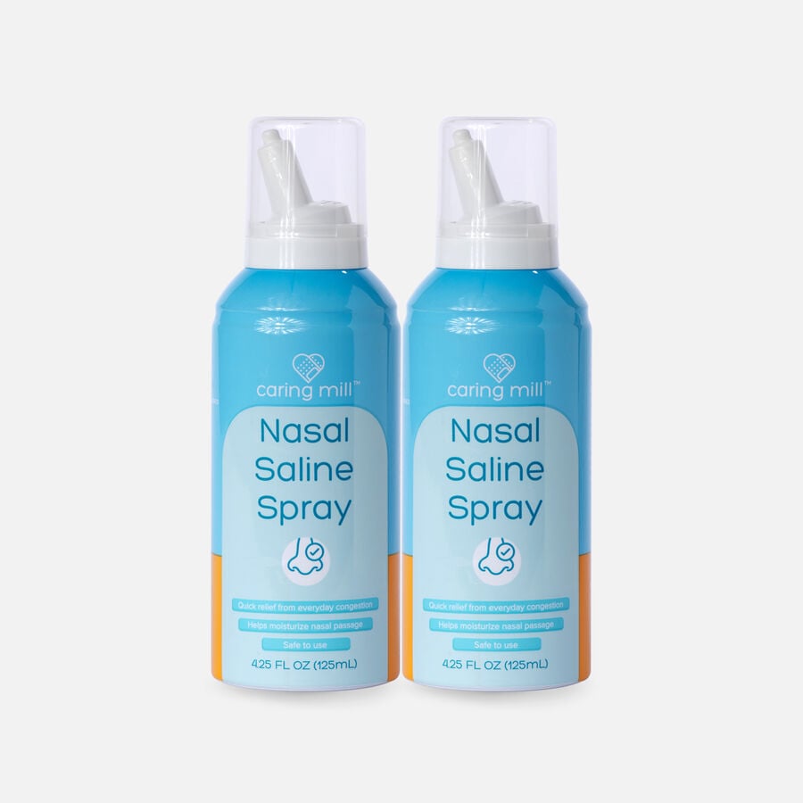 Caring Mill™ Nasal Saline Spray, 4.5 oz. (2-Pack), , large image number 0