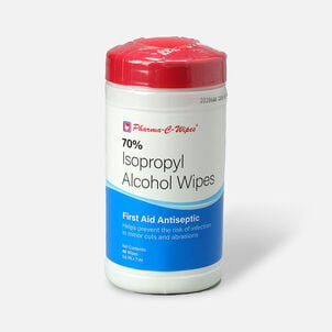 PharmaCWipes 70 Isopropyl Alcohol First Aid Wipe
