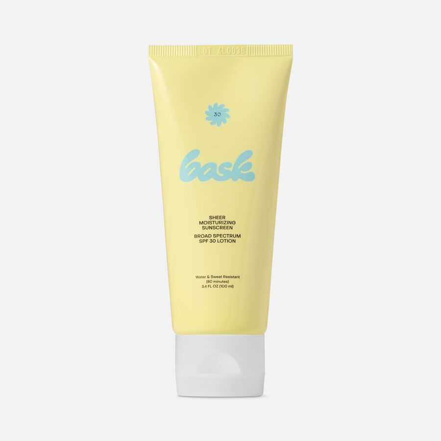 Bask Sheer Moisturizing Lotion, 3.4 fl oz., , large image number 0
