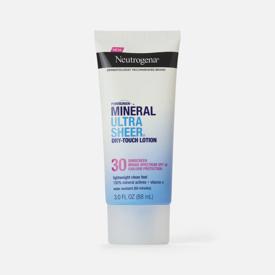 Neutrogena Mineral Ultra Sheer Dry Touch Lotion, SPF 30, 3 oz., , large image number 0