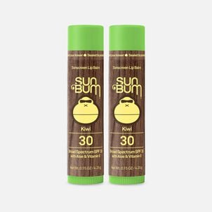 Sun Bum Lip Balm, SPF 30, Kiwi, 0.15 oz. (2-Pack)
