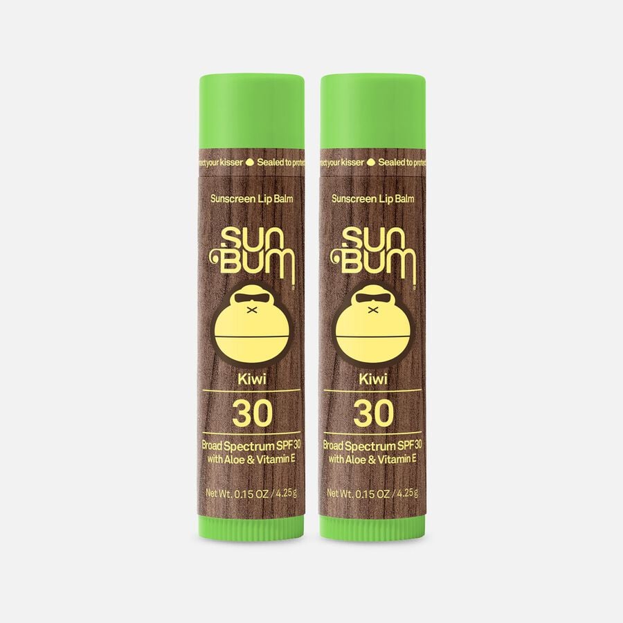 Sun Bum Lip Balm, SPF 30, Kiwi, 0.15 oz. (2-Pack), , large image number 0
