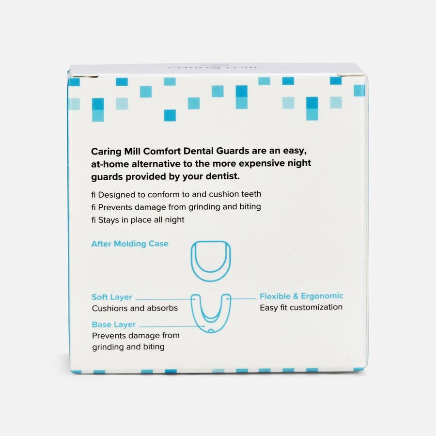 Caring Mill™ Comfort Nighttime Dental Guards – 2 Guards 1 Case, , large image number 1