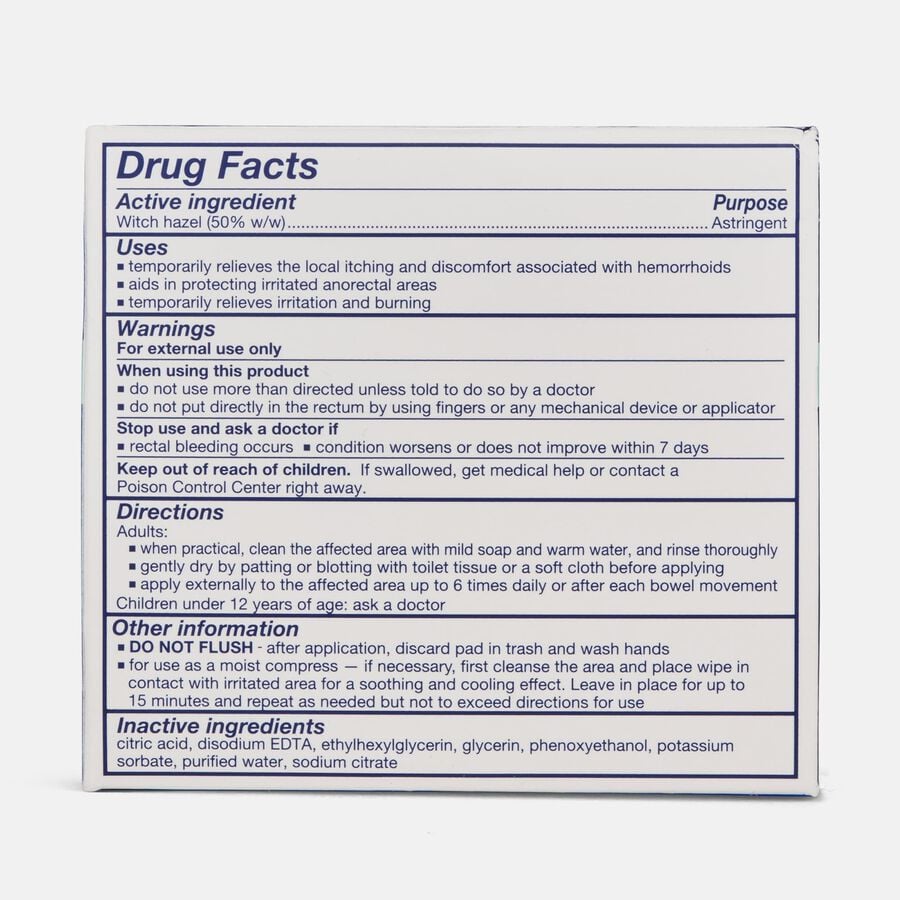 Tucks Medicated Hemorrhoidal Pads, 100 ct., , large image number 1