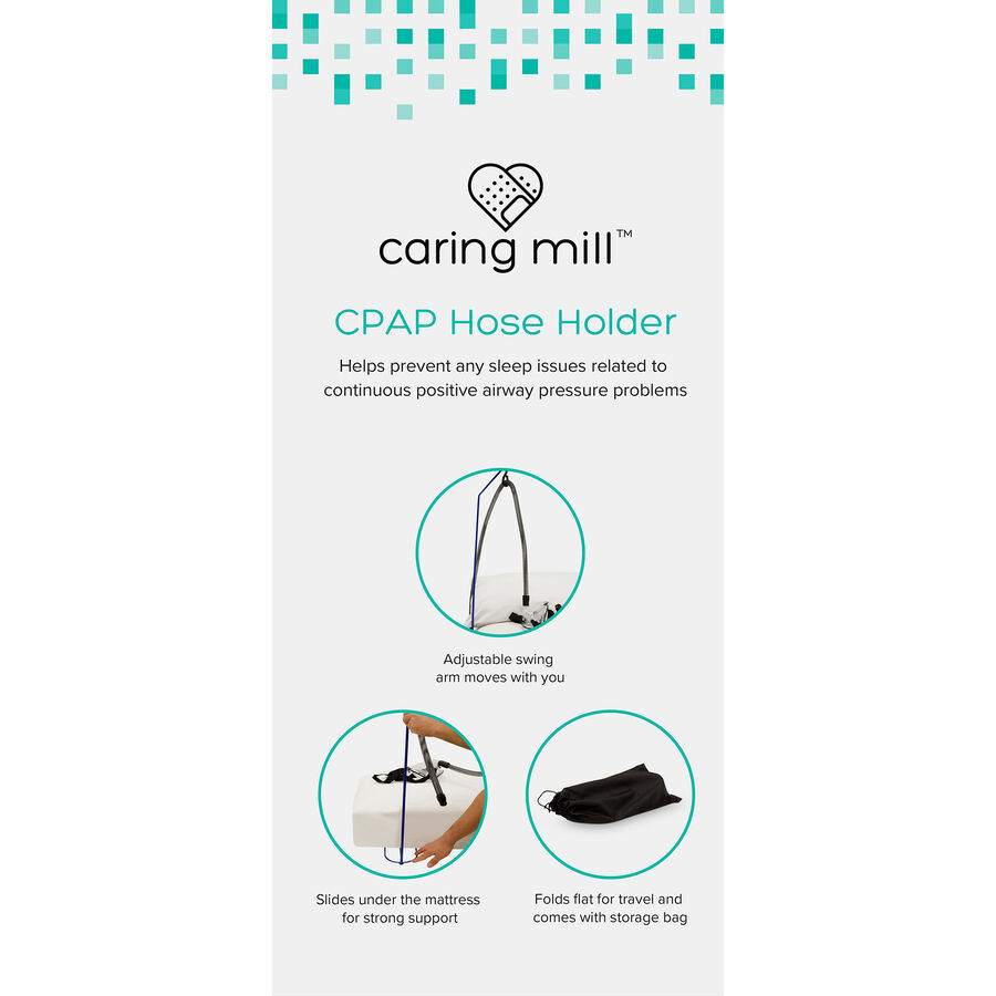 Caring Mill™ CPAP Hose Holder, , large image number 0