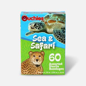 Ouchies Sea and Safari Bandages 60 ct