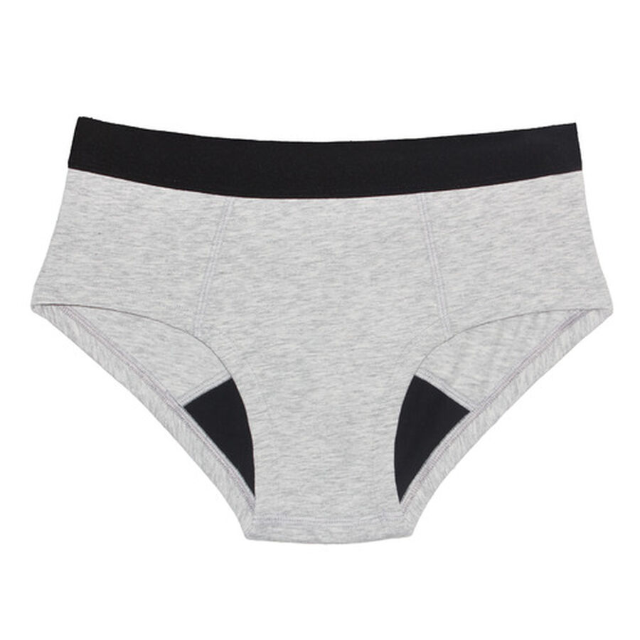 Thinx Period Proof Cotton Brief, , large image number 1
