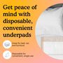 Because Disposable Bed Protectors, 10 ct., , large image number 2