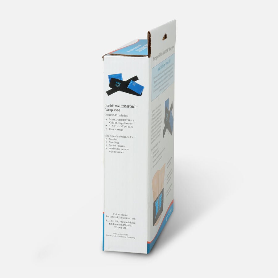 Battle Creek Ice It!® ColdCOMFORT™ System with Strap Model 540, 6" x 18", , large image number 2