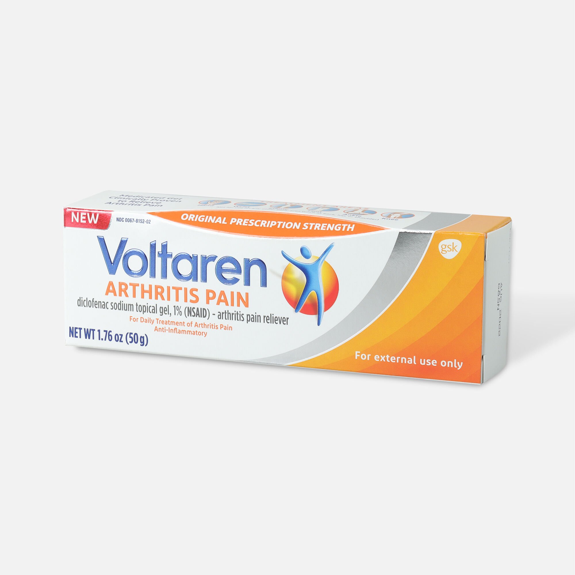 Voltaren Arthritis Pain Gel, 1.76 Oz