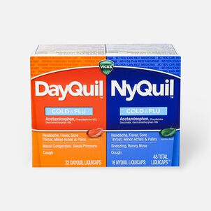 Vicks DayQuil/NyQuil Cold and Flu Combo Liquicaps