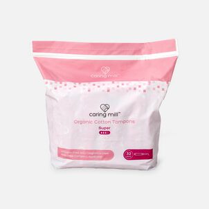 Caring Mill™ Organic Cotton Super Tampons