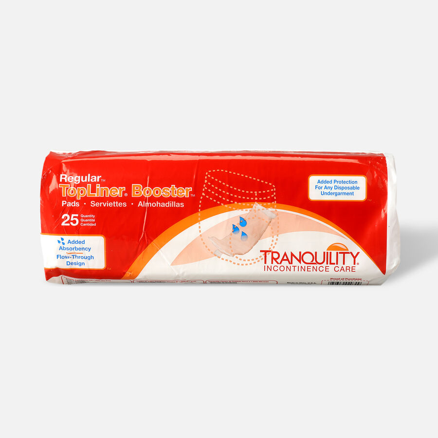 Tranquility TopLiner Booster Pad, 25 ct., , large image number 0