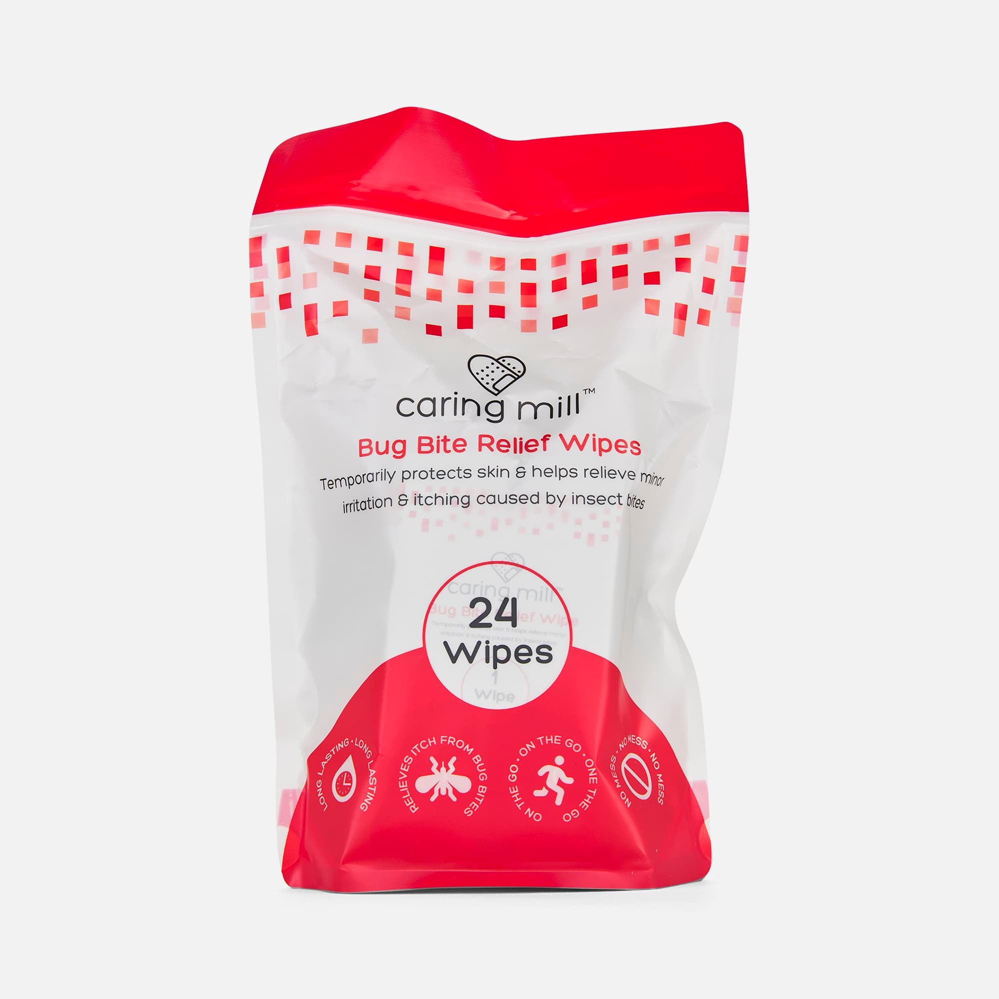 Caring Mill™ Bug Bite Relief Wipes, 24 ct.