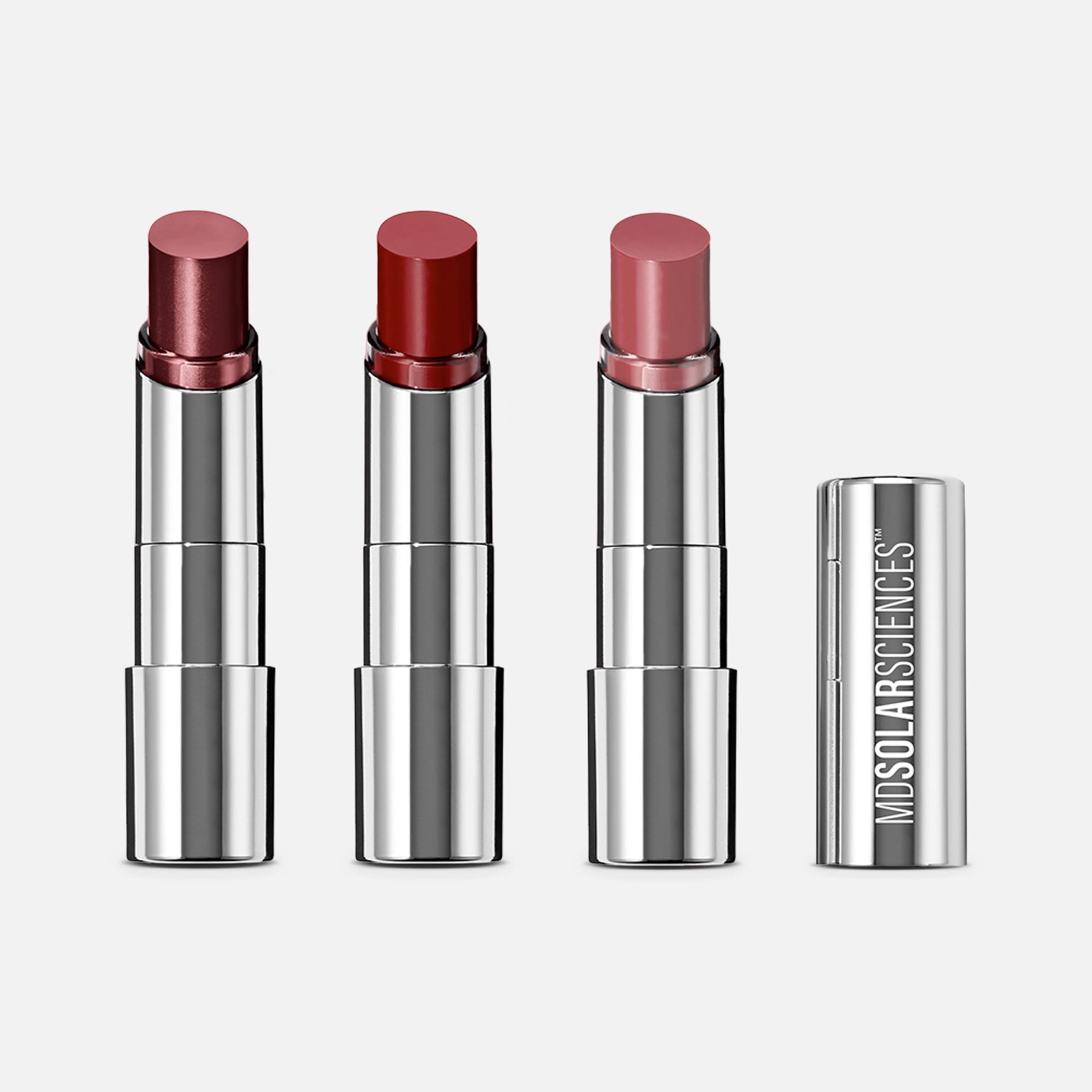 MDSolarSciences Hydrating Sheer Lip Balm Trio, Vivids, SPF 30