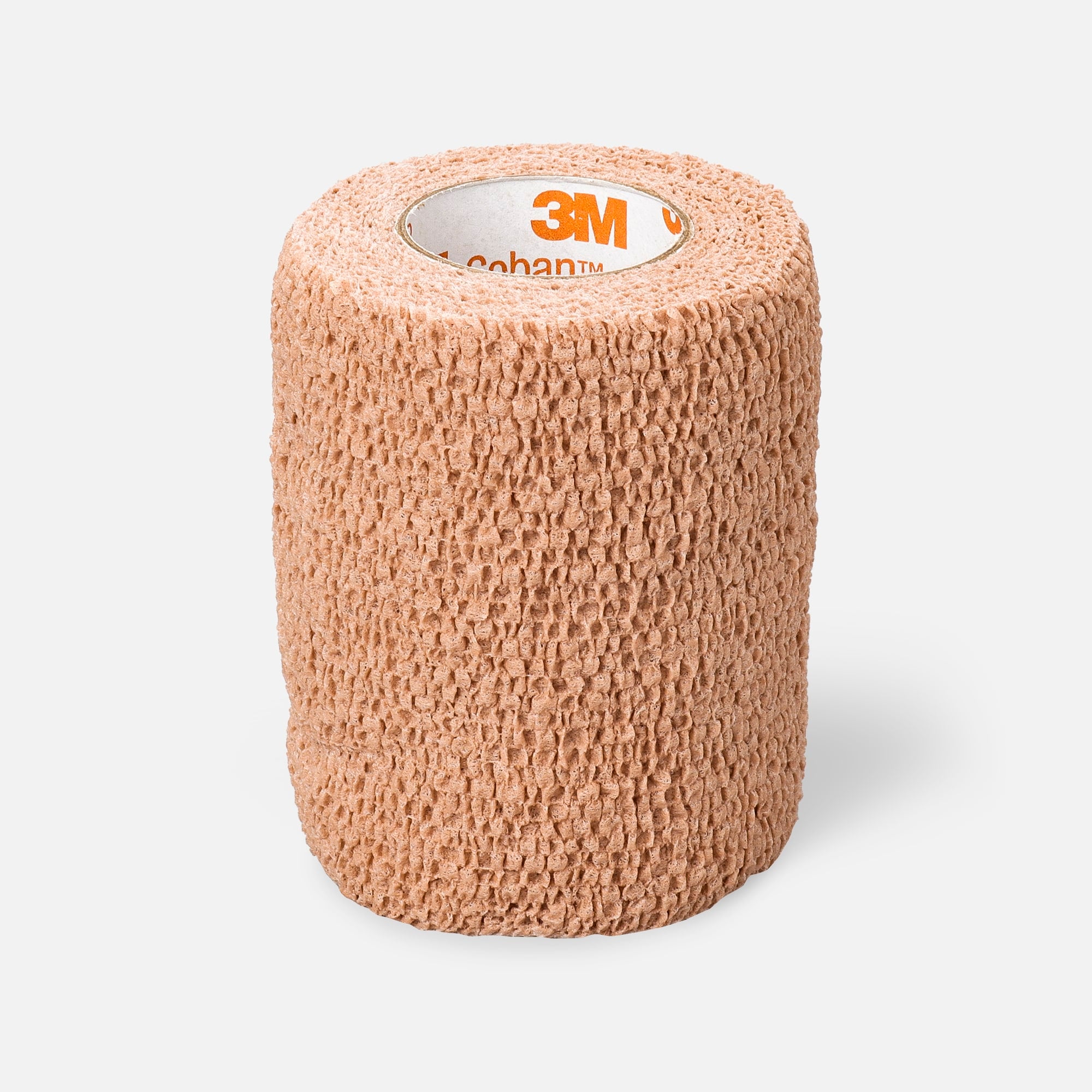 Nexcare No Hurt Self-Adherent Wrap, 3 in x 80 in, Tan